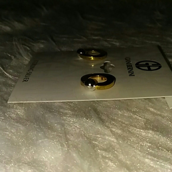 NWT GIANI BERNINI CZ 18K Gold Over Sterling Silver - Picture 6 of 8